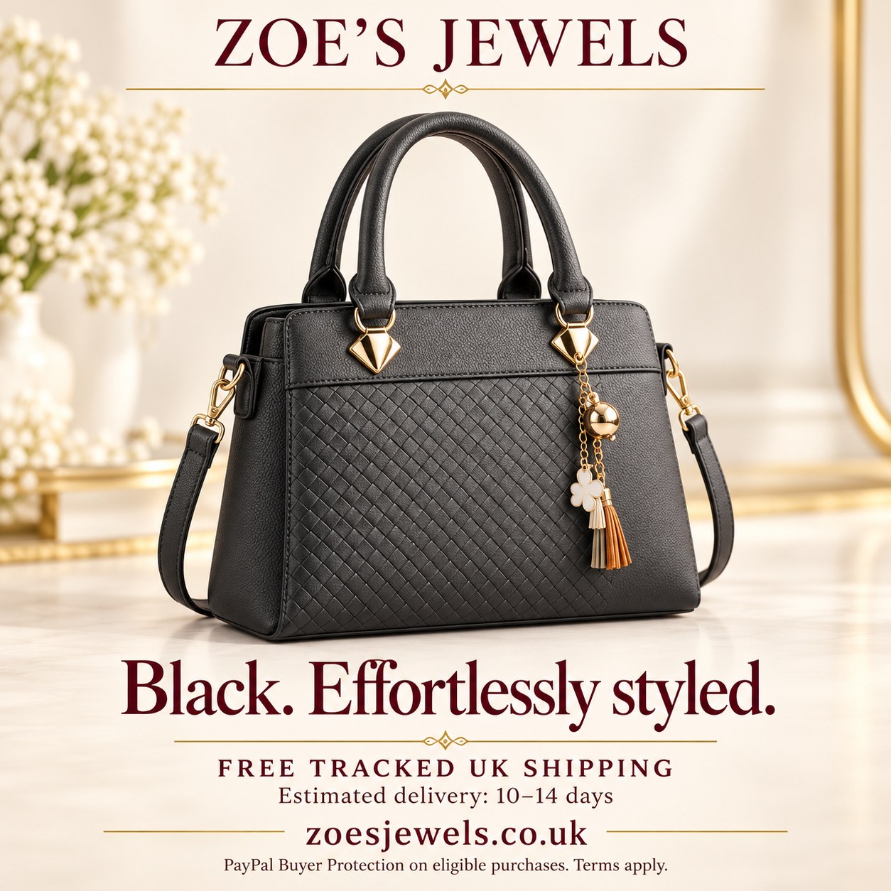 The It Girl Handbag | Chic Designer-Inspired Women's Shoulder Bag – Black, Navy & Grey